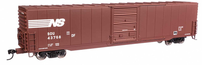 WalthersMainline 910-3368 60' Pullman-Standard Single Door Auto Parts Boxcar - Ready to Run -- Norfolk Southern SOU