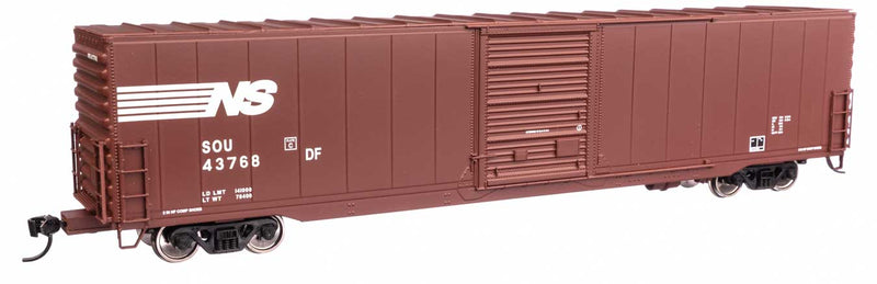 WalthersMainline 910-3368 60' Pullman-Standard Single Door Auto Parts Boxcar - Ready to Run -- Norfolk Southern SOU