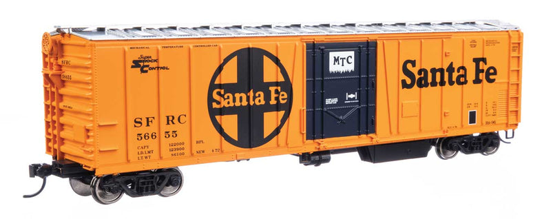 WalthersMainline 910-3775 HO 50' AAR Mechanical Refrigerator Car - Ready-to-Run -- Santa Fe