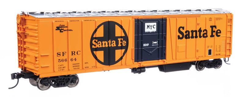 WalthersMainline 910-3776 HO 50' AAR Mechanical Refrigerator Car - Ready-to-Run -- Santa Fe