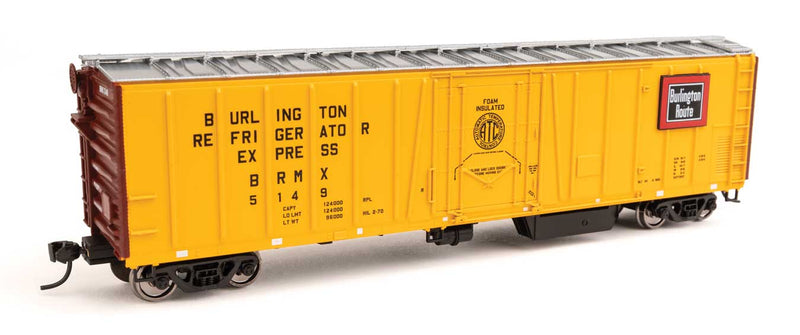 WalthersMainline 910-3781 HO 50' AAR Mechanical Refrigerator Car - Ready-to-Run -- Chicago, Burlington & Quincy