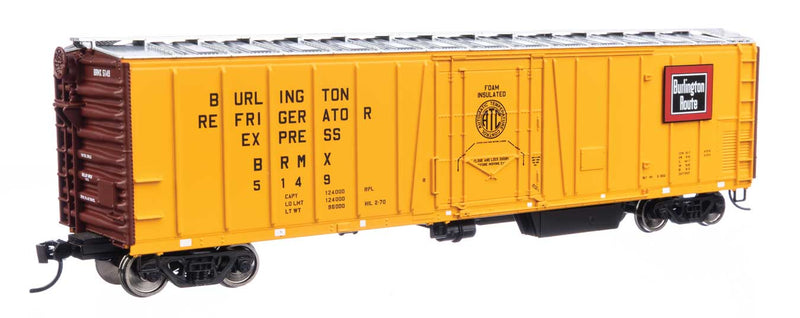 WalthersMainline 910-3781 HO 50' AAR Mechanical Refrigerator Car - Ready-to-Run -- Chicago, Burlington & Quincy