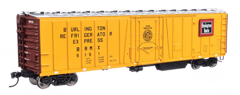 WalthersMainline 910-3782 HO 50' AAR Mechanical Refrigerator Car - Ready-to-Run -- Chicago, Burlington & Quincy