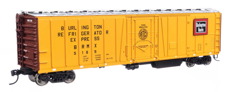 WalthersMainline 910-3783 HO 50' AAR Mechanical Refrigerator Car - Ready-to-Run -- Chicago, Burlington & Quincy