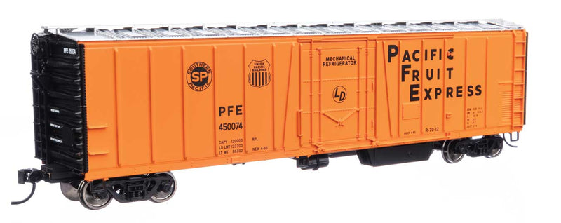 WalthersMainline 910-3791 HO 50' AAR Mechanical Refrigerator Car - Ready-to-Run -- Pacific Fruit Express(TM)