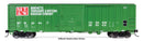 PREORDER Walthers Mainline HO 910-3822 50 Railbox ex post Boxcar, Ready to run, Marinette, Tomahawk & Western