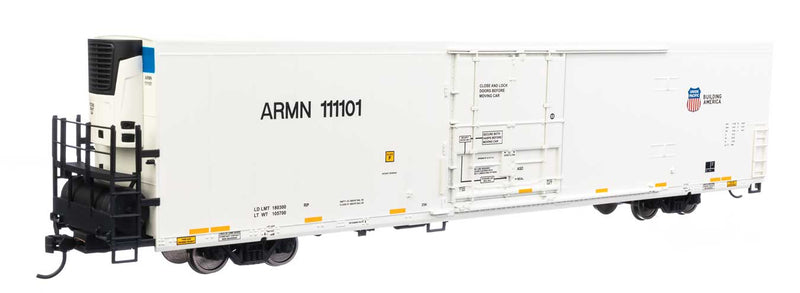 WalthersMainline 910-4104 72' Modern Refrigerator Boxcar - Ready to Run -- Union Pacific(R) ARMN