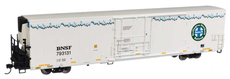 WalthersMainline 910-4113 72' Modern Refrigerator Boxcar - Ready to Run -- BNSF Railway