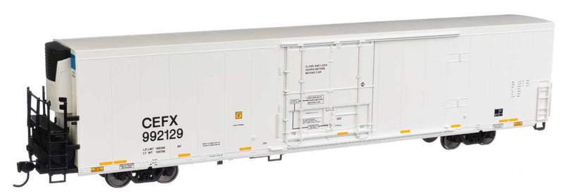 WalthersMainline 910-4118 72' Modern Refrigerator Boxcar - Ready to Run -- CIT Group/Capital Equipment Finance CEFX