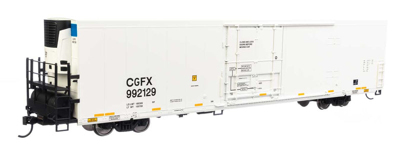 WalthersMainline 910-4121 72' Modern Refrigerator Boxcar - Ready to Run -- Cedar Grove Logistics, LLC CGFX