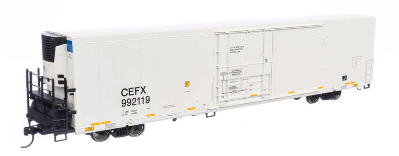 WalthersMainline 910-4146 72' Modern Refrigerator Boxcar - Ready to Run -- CIT Group/Capital Equipment Finance CEFX