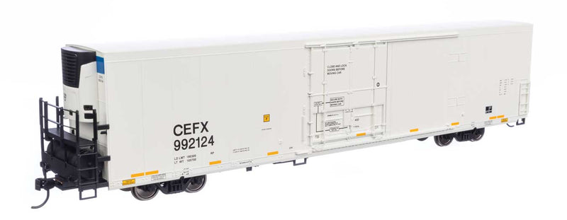 WalthersMainline 910-4147 72' Modern Refrigerator Boxcar - Ready to Run -- CIT Group/Capital Equipment Finance CEFX