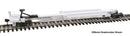 Walthers Mainline HO 910-5262 263' Five-Unit All-Purpose 48' Spine Car, Santa Fe