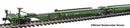 PREORDER Walthers Mainline HO 910-5263 263' Five-Unit All-Purpose 48' Spine Car, Burlington Northern