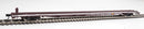 WalthersMainline 910-5538 85' General American G85 Flatcar - Ready to Run -- TTX (Brown)