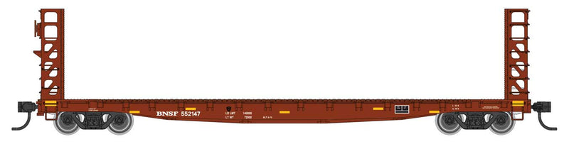 WalthersMainline 910-5923 53' GSC Bulkhead Flatcar - Ready to Run -- BNSF