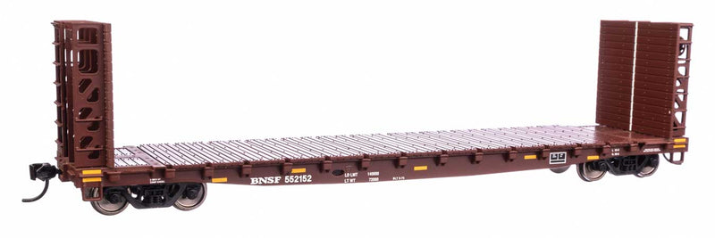 WalthersMainline 910-5923 53' GSC Bulkhead Flatcar - Ready to Run -- BNSF