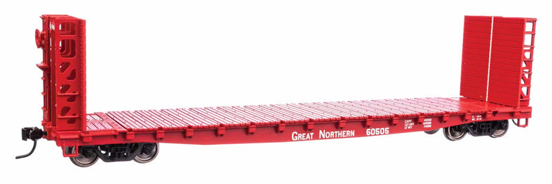 WalthersMainline 910-5928 53' GSC Bulkhead Flatcar - Ready to Run -- Great Northern