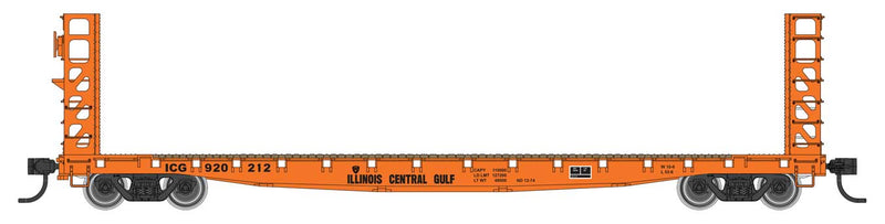 WalthersMainline 910-5932 53' GSC Bulkhead Flatcar - Ready to Run -- Illinois Central Gulf