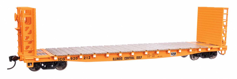 WalthersMainline 910-5931 53' GSC Bulkhead Flatcar - Ready to Run -- Illinois Central Gulf