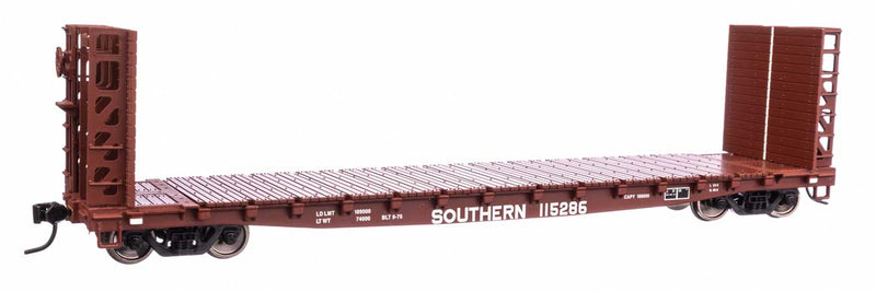 WalthersMainline 910-5939 53' GSC Bulkhead Flatcar - Ready to Run -- Southern