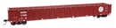 Walthers Mainline HO 910-6461 68' Railgon Gondola, Ready To Run, BNSF Railway