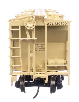 WalthersMainline 910-7039 HO 50' Pullman-Standard PS-2 2893 3-Bay Covered Hopper - Ready to Run - Atlantic Coast Line