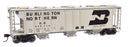 WalthersMainline 910-7044 HO 50' Pullman-Standard PS-2 2893 3-Bay Covered Hopper - Ready to Run - Burlington Northern