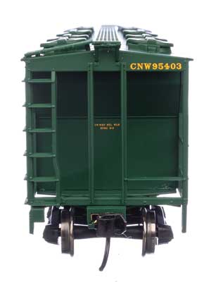 WalthersMainline 910-7046 HO 50' Pullman-Standard PS-2 2893 3-Bay Covered Hopper - Ready to Run - Chicago & North Western(TM)