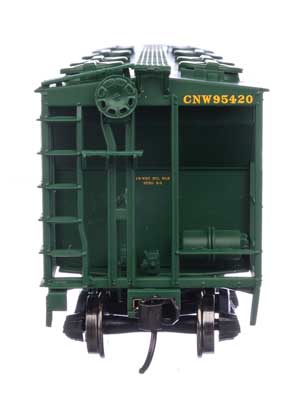 WalthersMainline 910-7047 HO 50' Pullman-Standard PS-2 2893 3-Bay Covered Hopper - Ready to Run - Chicago & North Western(TM)