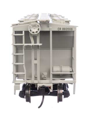 WalthersMainline 910-7051 HO 50' Pullman-Standard PS-2 2893 3-Bay Covered Hopper - Ready to Run - Conrail