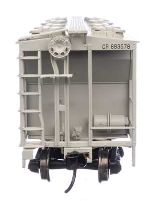 WalthersMainline 910-7052 HO 50' Pullman-Standard PS-2 2893 3-Bay Covered Hopper - Ready to Run - Conrail