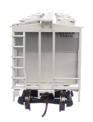 WalthersMainline 910-7055 HO 50' Pullman-Standard PS-2 2893 3-Bay Covered Hopper - Ready to Run - Denver & Rio Grande Western(TM)