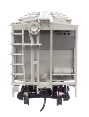 WalthersMainline 910-7058 HO 50' Pullman-Standard PS-2 2893 3-Bay Covered Hopper - Ready to Run - Soo Line