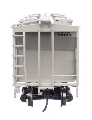 WalthersMainline 910-7060 HO 50' Pullman-Standard PS-2 2893 3-Bay Covered Hopper - Ready to Run - Soo Line