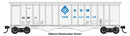 PREORDER Walthers Mainline HO 910-7220 50' 2-Bay Airslide Covered Hopper, Archer-Daniels-Midland ADMX
