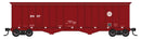 PREORDER Walthers Mainline HO 910-7222 50' 2-Bay Airslide Covered Hopper, BNSF Railway