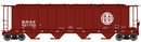 PREORDER Walthers Mainline HO 910-7225 50' 2-Bay Airslide Covered Hopper, Chessie System C&O