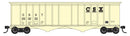 PREORDER Walthers Mainline HO 910-7231 50' 2-Bay Airslide Covered Hopper, CSX