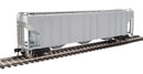 PREORDER WalthersMainline 910-7450 HO 54' Pullman-Standard 4427 CD 3-Bay Covered Hopper - Ready to Run -- Undecorated