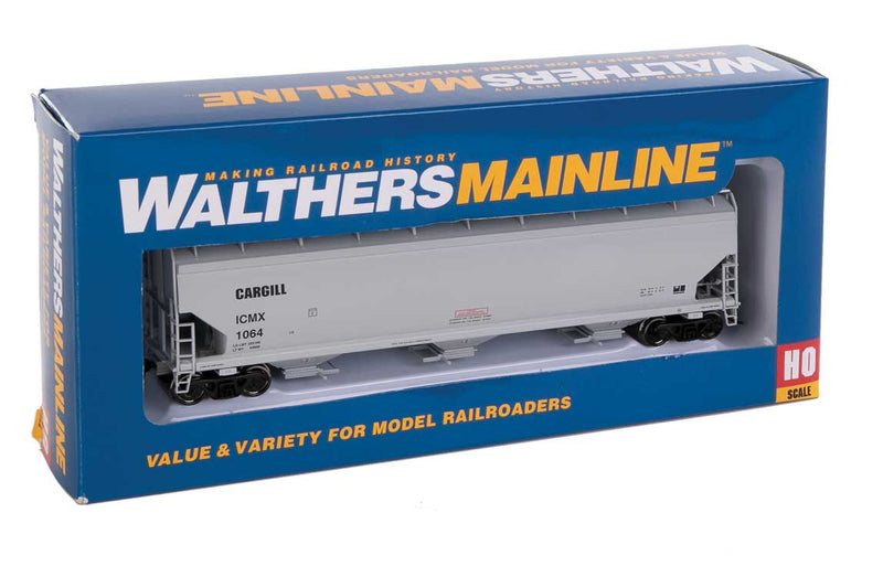 WalthersMainline 910-7726 60' NSC 5150 3-Bay Covered Hopper - Ready to Run -- Cargill ICMX