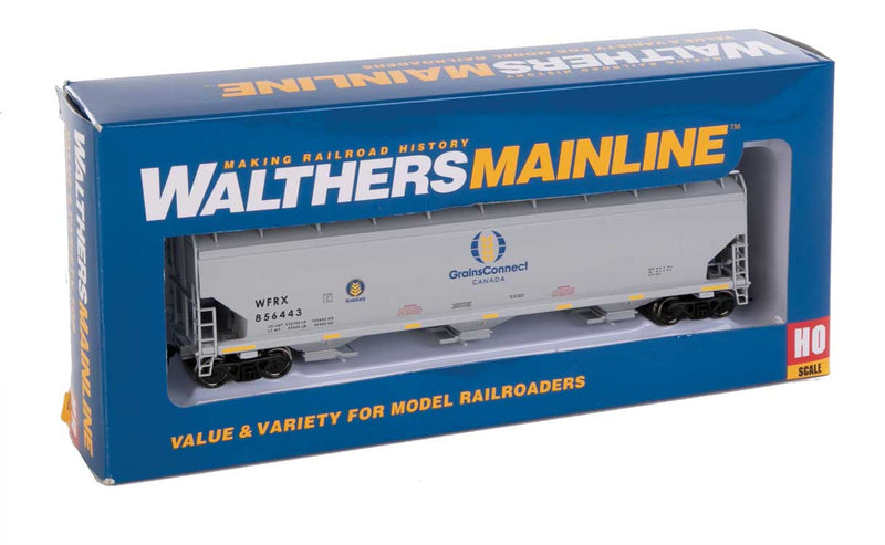 WalthersMainline 910-7729 60' NSC 5150 3-Bay Covered Hopper - Ready to Run -- GrainsConnect WFRX