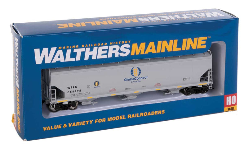 WalthersMainline 910-7730 60' NSC 5150 3-Bay Covered Hopper - Ready to Run -- GrainsConnect WFRX