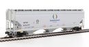 WalthersMainline 910-7732 60' NSC 5150 3-Bay Covered Hopper - Ready to Run -- GrainsConnect WFRX