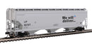WalthersMainline 910-7733 60' NSC 5150 3-Bay Covered Hopper - Ready to Run -- Union Pacific(R)