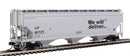 WalthersMainline 910-7734 60' NSC 5150 3-Bay Covered Hopper - Ready to Run -- Union Pacific(R)