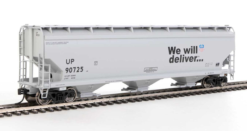 WalthersMainline 910-7734 60' NSC 5150 3-Bay Covered Hopper - Ready to Run -- Union Pacific(R)