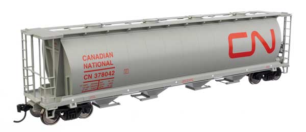 WalthersMainline 910-7876 59' Cylindrical Hopper - Ready to Run -- Canadian National