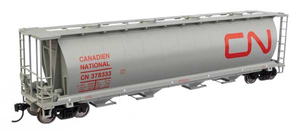 WalthersMainline 910-7877 59' Cylindrical Hopper - Ready to Run -- Canadian National