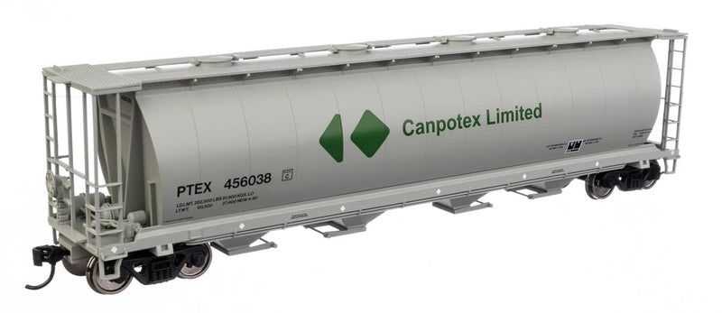 WalthersMainline 910-7884 59' Cylindrical Hopper - Ready to Run -- Canpotex Ltd PTEX